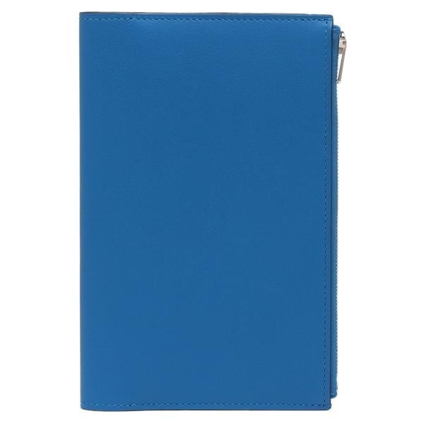 エルメス ノートパッド EAジップ シルバー金具 W刻印 バイカラー