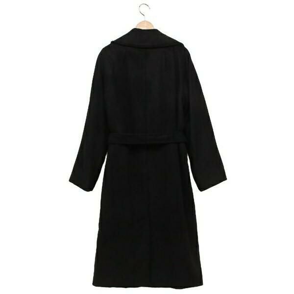 MaxMara ブラック ロングコート(125cm丈) マックスマーラ コート ウィークエンド ブラック レディース Max Mara