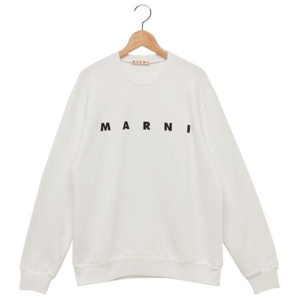マルニ 子供服 スウェット ロゴプリント ホワイト キッズ MARNI M01612 マルニ 子供服 スウェット ロゴプリント ホワイト キッズ MARNI M01612