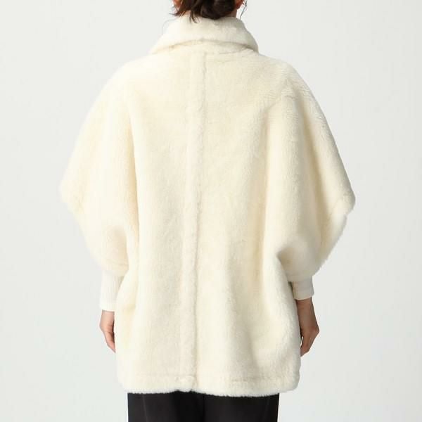 マックスマーラ ケープ コート テベ テディベア ケープ ポンチョ