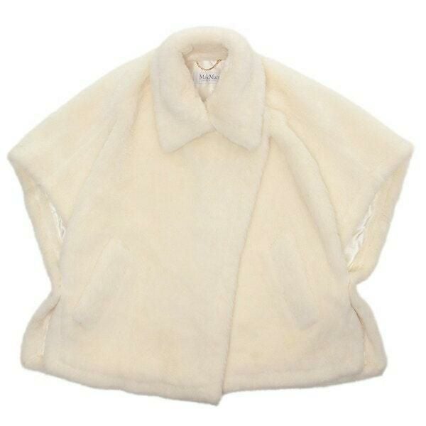 マックスマーラ ケープ コート テベ テディベア ケープ ポンチョ