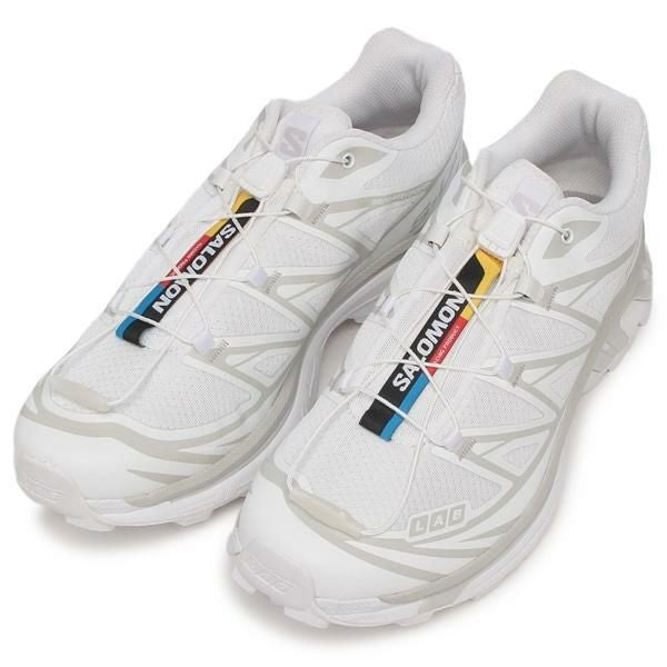 サロモン SALOMON スニーカー XT-6 エックスティー6 ホワイト メンズ