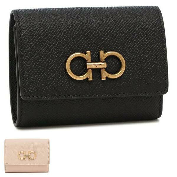フェラガモ 三つ折り財布 ガンチーニ レディース Salvatore Ferragamo