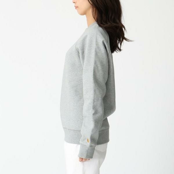 カーハート スウェット Carhartt WIP チェイススウェット グレー