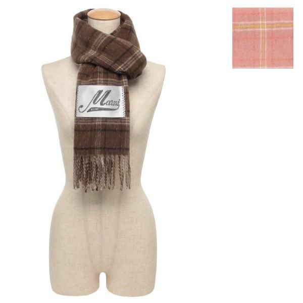 マルニ マフラー フリンジ付き レディース MARNI SCMC0059Y0 UTW918 | AXES