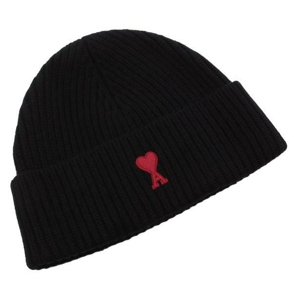 アミパリス ニット帽 ビーニー ブラック メンズ レディース ユニ