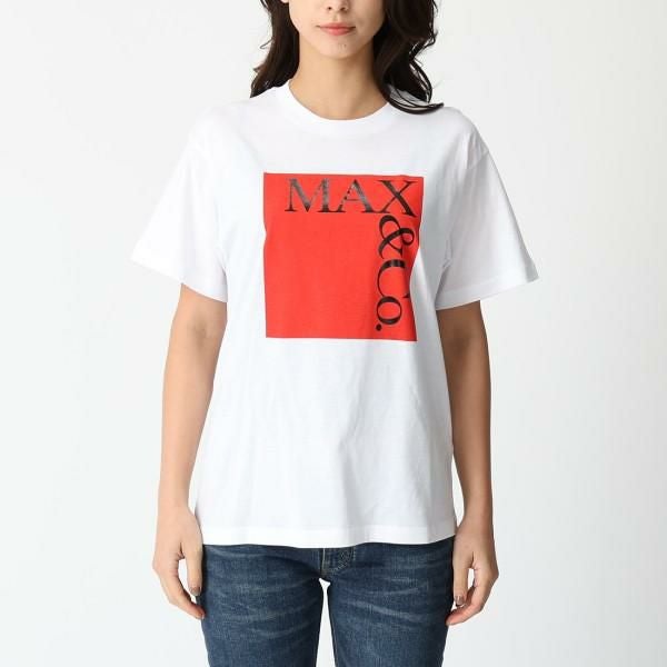 マックスマーラ Tシャツ カットソー ガールズ ホワイト レディース MAX
