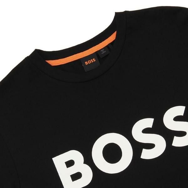 HUGO BOSS ヒューゴ ボス Tシャツ カットソー オレンジ 半袖 ロゴT