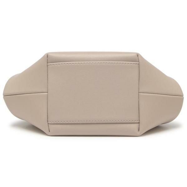 GANNI ベージュ クッションデザイン ハンドバッグ ガニー ハンドバッグ ショルダーバッグ 2WAY ベージュ レディース