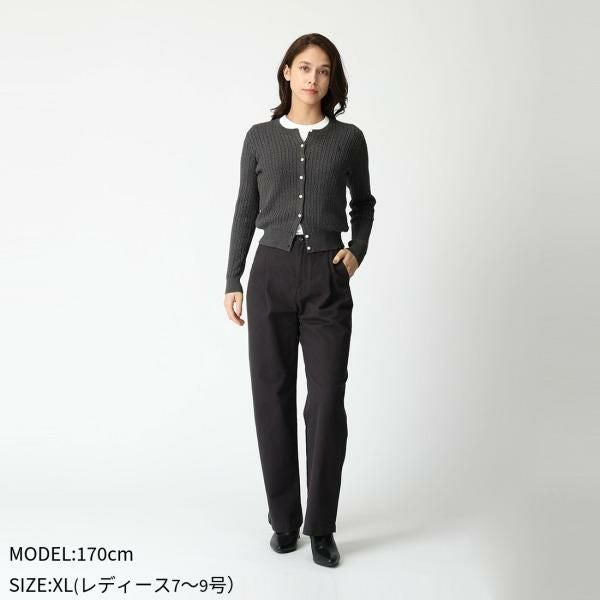 ポロラルフローレン カーディガン ボレロ ケーブルニット コットン