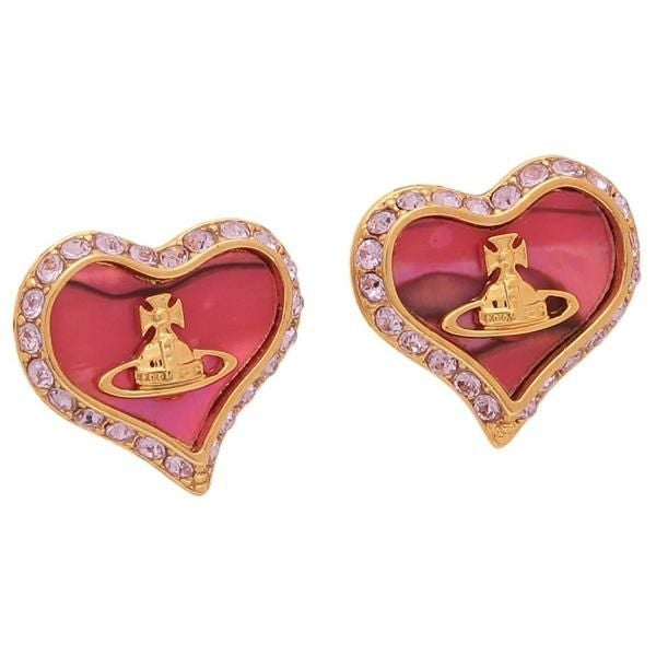 ヴィヴィアンウエストウッド ピアス ペトラ ゴールド ピンク