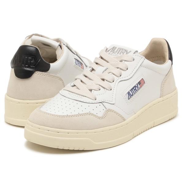 オートリー スニーカー メダリスト ホワイト ブラック レディース