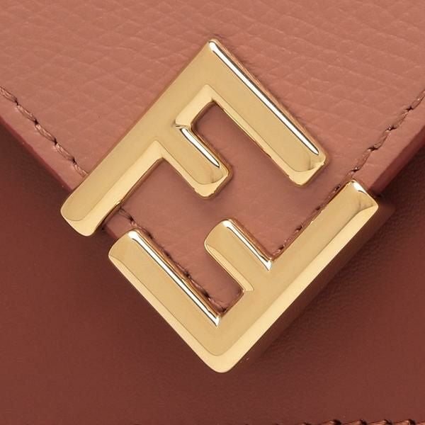 フェンディ 三つ折り財布 ピンク レディース FENDI 8M0480 ALV4 F1TWI