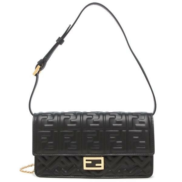 フェンディ ショルダーバッグ ハンドバッグ ブラック レディース FENDI