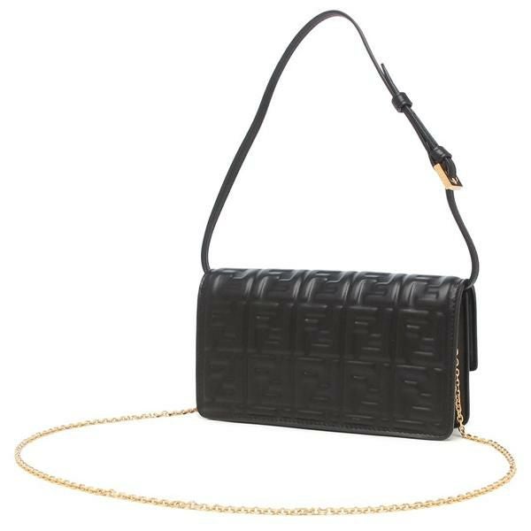 フェンディ ショルダーバッグ ハンドバッグ ブラック レディース FENDI