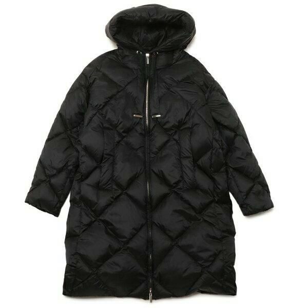 マックスマーラ ダウンジャケット コート トレフェ ブラック