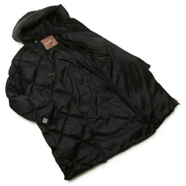 マックスマーラ ダウンジャケット コート トレフェ ブラック