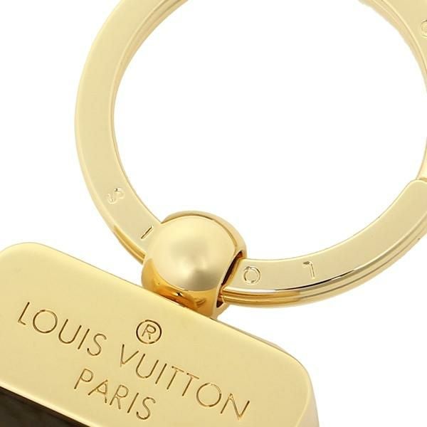 ルイヴィトン キーホルダー レディース LOUIS VUITTON M65221 ブラウン