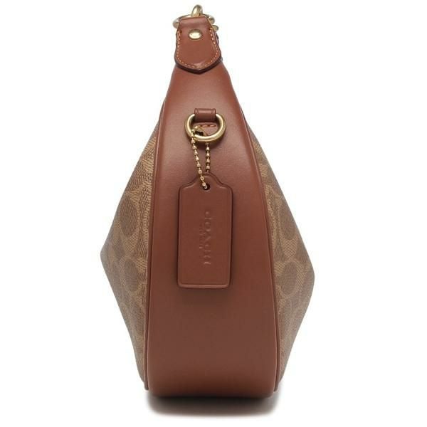 コーチ ショルダーバッグ コーテッドキャンバス シグネチャー ジョニー