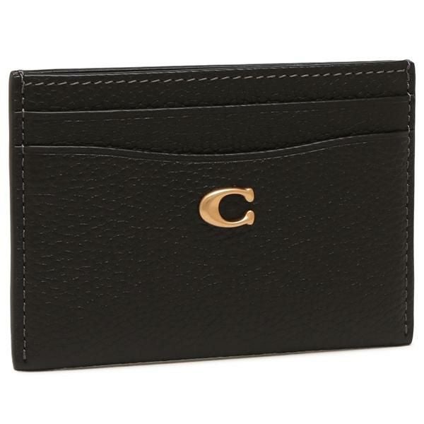 コーチ カードケース エッセンシャル スリム カードケース ブラック