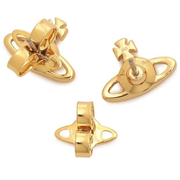 Vivienne Westwood ゴールド ピアス ヴィヴィアンウエストウッド ピアス ナノ ゴールド パープル