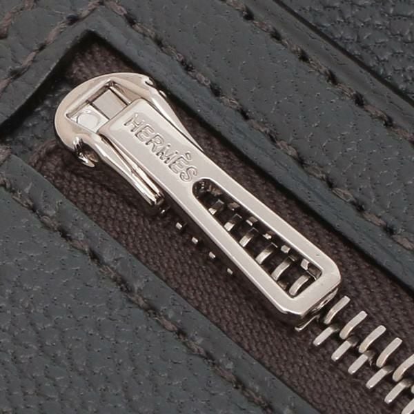 エルメス 長財布 ベアンスフレ シェーヴルミゾール K刻印 カーボン