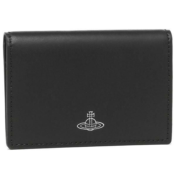 ヴィヴィアンウエストウッド パスケース VIVIENNE WESTWOOD 51110015 40242 N401 アレックス ALEX CARD HOLDER レディース 定期入れ カードケース 無地 BLACK 黒