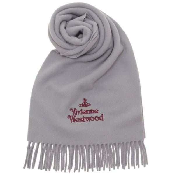 ヴィヴィアンウエストウッド マフラー ストール VIVIENNE WESTWOOD 81030007 11151 10638 W001Z 180×30 ウール レディース/メンズ 無地 詳細画像