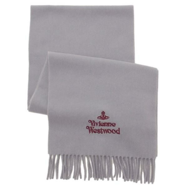 ヴィヴィアンウエストウッド マフラー ストール VIVIENNE WESTWOOD 81030007 11151 10638 W001Z 180×30 ウール レディース/メンズ 無地 詳細画像