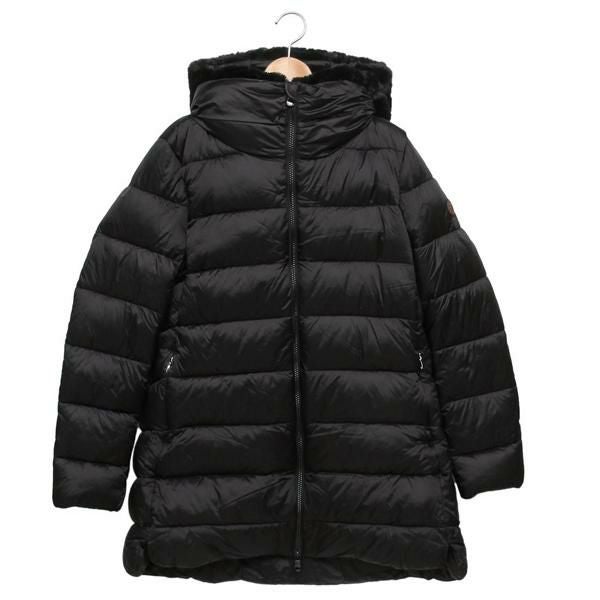 Save the duck ダウンジャケット　ブラック セイブザダック SAVE THE DUCK ジャケット シビル HOODED PADDED