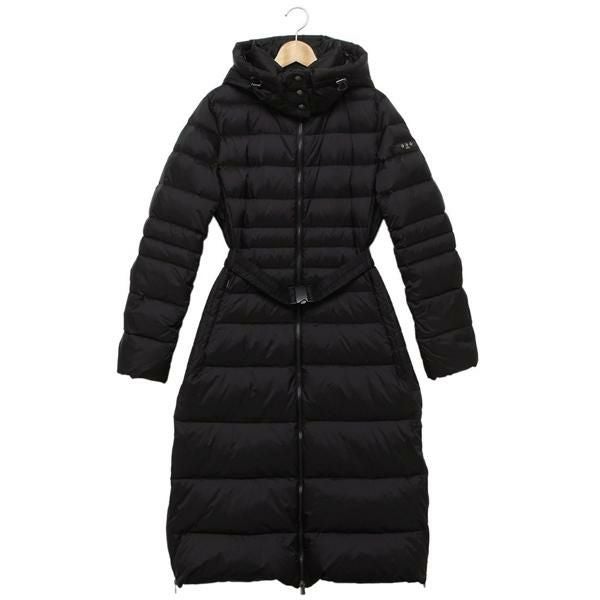 タトラス ダウンジャケット コート ヘリコニア ロングダウン ブラック