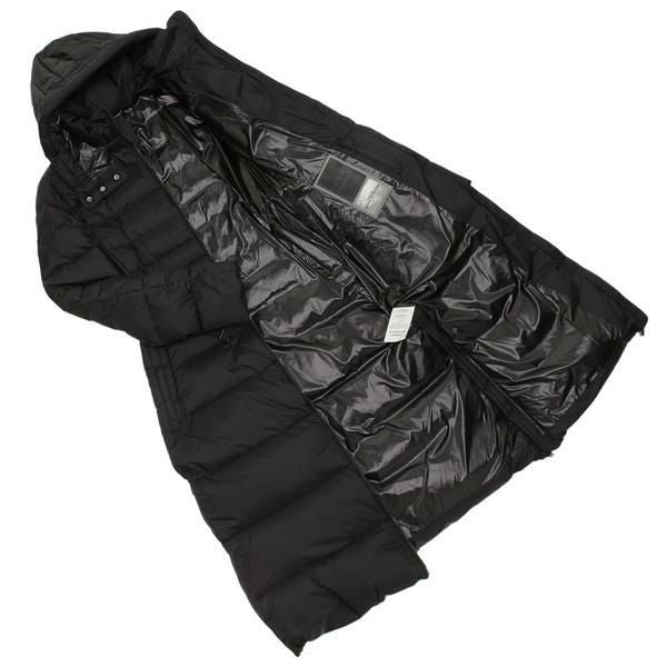 タトラス ダウンジャケット コート ヘリコニア ロングダウン ブラック