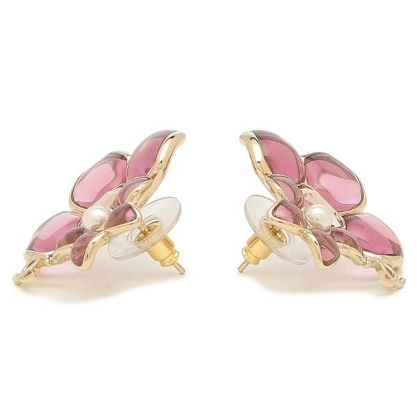 シャネル ピアス クルーズコレクション フラワーモチーフ 花 CCマーク