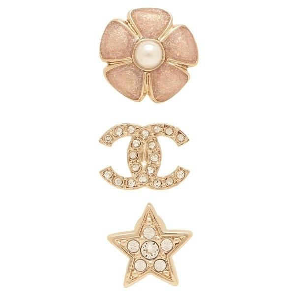 シャネル ピアス フラワーモチーフ 花 スター 星 CCマーク ココマーク