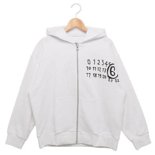 Maison Margiela ホワイト パーカー フーディ サイズ44 MM6 メゾンマルジェラ】パーカー の通販｜正規取扱店 ANNE onlinestore