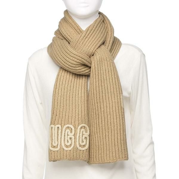 アグ マフラー フラフ リバーシブル スカーフ レディース UGG W AW