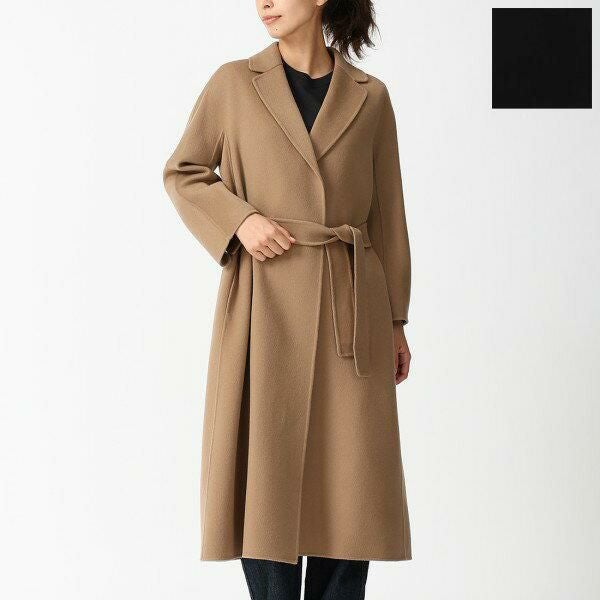 マックスマーラ コート ポルド ベルト付き レディース Max Mara