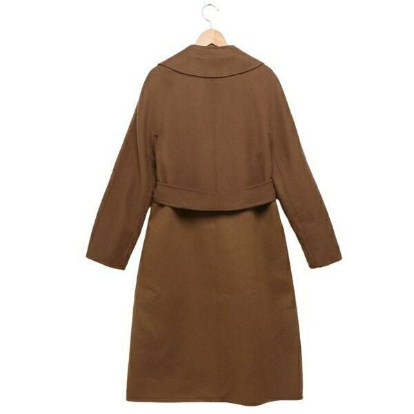 マックスマーラ コート クレス ウール カシミヤ シルク ダブルフェイス