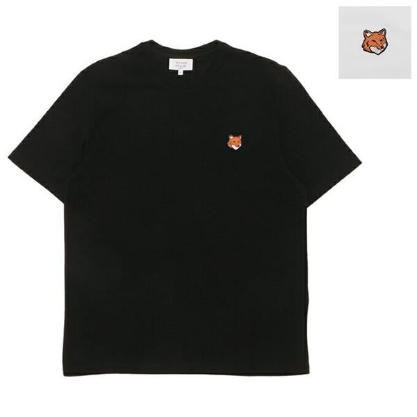 MAISON KITSUNE 名作 フォックスロゴTシャツ カットソー Mサイズ メゾンキツネ Tシャツ カットソー フォックスヘッド メンズ MAISON