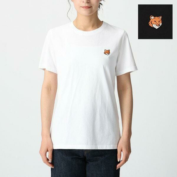 メゾンキツネ Tシャツ カットソー フォックスヘッド レディース MAISON