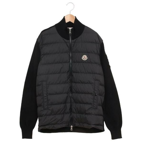 【新品】 MONCLER ダウン カーディガン ブラック 6A 115cm MONCLER（モンクレール） ダウン カーディガン レディース ダウン