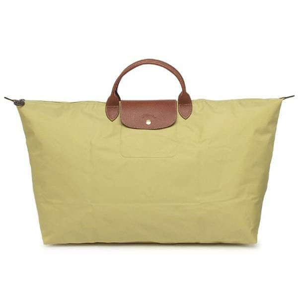 【未使用】LONGCHAMP ボストンバッグ ブラック グリーン1625 XL ロンシャン ハンドバッグ ボストンバッグ プリアージュ オリジナル