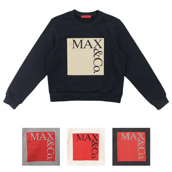 MAX&CO Max Mara ビックM刺繍ロゴ　スエット　パーカー　Lサイズ マックスマーラ マックスアンドコー スウェット トレーナー トップス
