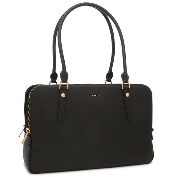 フルラ ボストンバッグ ジュリア L ブラック レディース FURLA WB01872