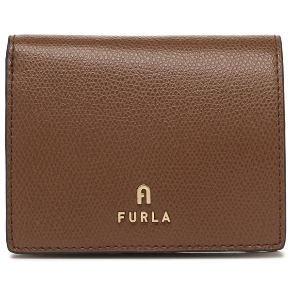 FURLA フルラ 二つ折り財布 小銭入付き WP00315 ARE000 03B00 FURLA CAMELIA レディース ブラウン FURLA（フルラ） 二つ折り財布 Furla Camelia S カメリア WP00315