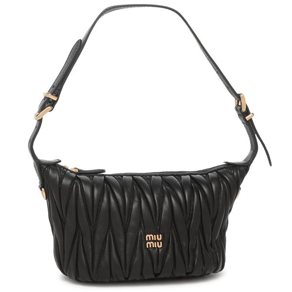 miu miu ハンドバッグ(ショルダー付) ☆MiuMiu☆マテラッセショルダーバッグ チェーンストラップ付き