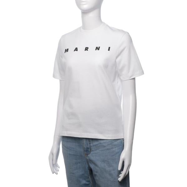 マルニ Tシャツ カットソー ロゴ コットン クルーネックT マルニキッズ