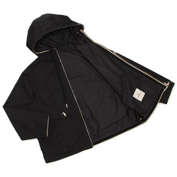 モンクレール ジャケット カシオペア ロゴパッチ ブラック レディース