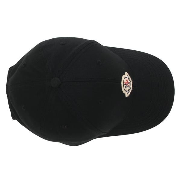 モンクレール キャップ 帽子 ベースボール キャップ ブラック メンズ