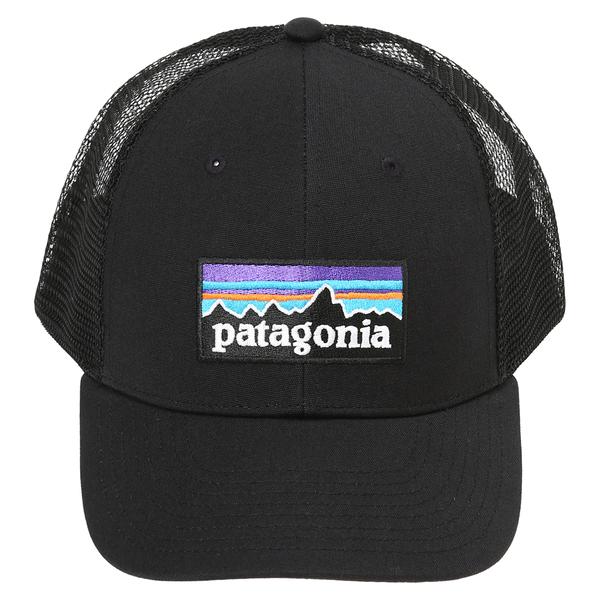 パタゴニア キャップ P-6ロゴ トラッカーハット メッシュCAP ブラック